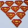 Adesivo Super Homem 10 unidades - 1834