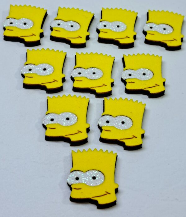 Adesivo Bart Simpson 10 unidades - 3239 - Image 2