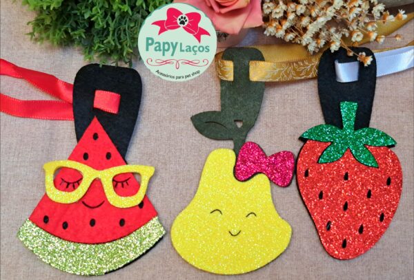 Medalhas Macho e Fêmea Frutinhas 15 unidades - 9544