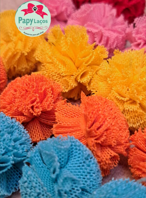PomPom Pequeno Cores Sortidas 10 unidades - 9514 - Image 2