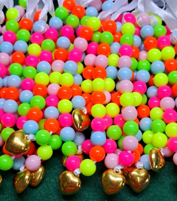 Colar Pérolas Colorido 10 unidades (10224) - Image 3