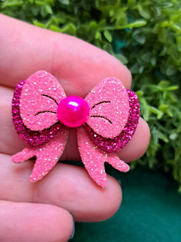 Adesivo Laço Charme Rosa 10 unidades - Image 3