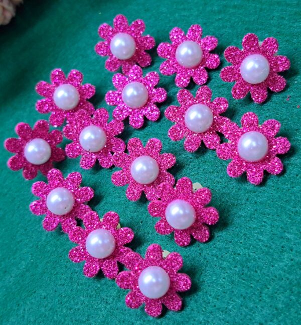 Flor Penteado Pink 10Und. (11313) - Image 3